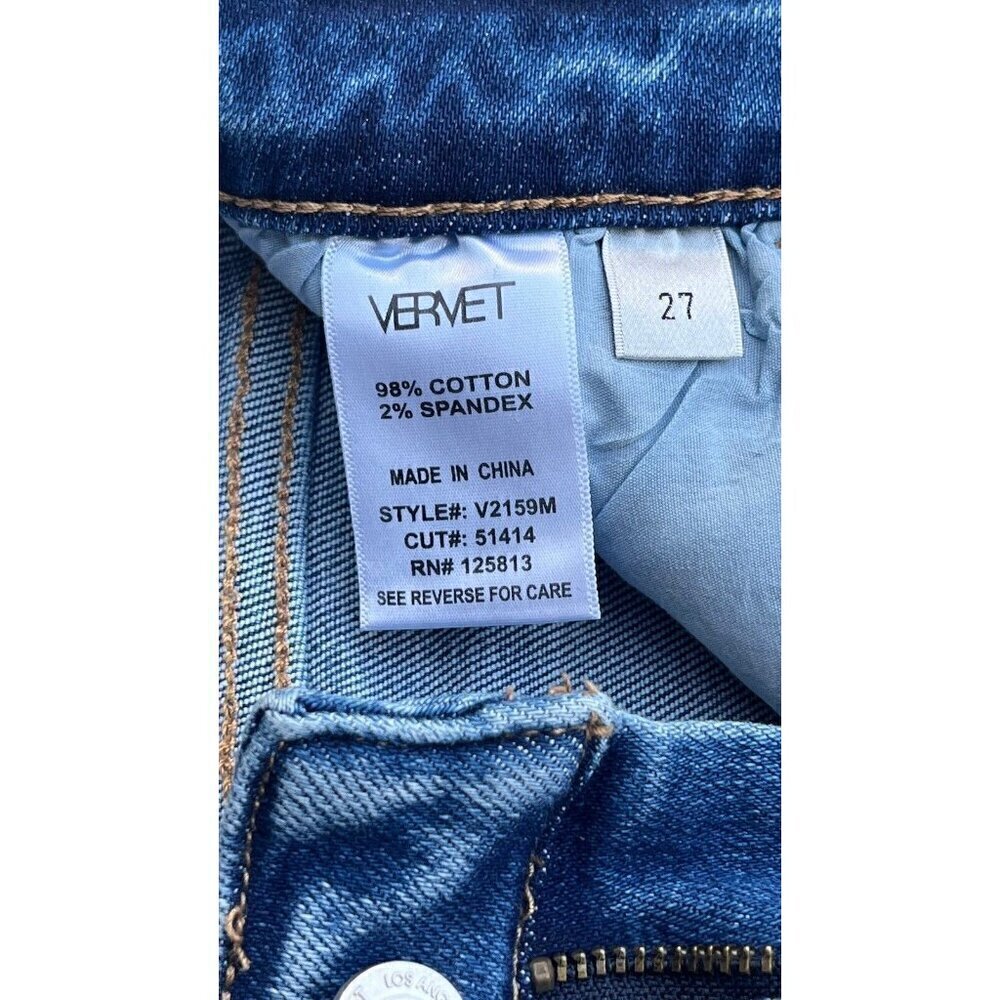 Vervet by Flying Monkey Amber Skinny Jeans 27 - Picture 5 of 16